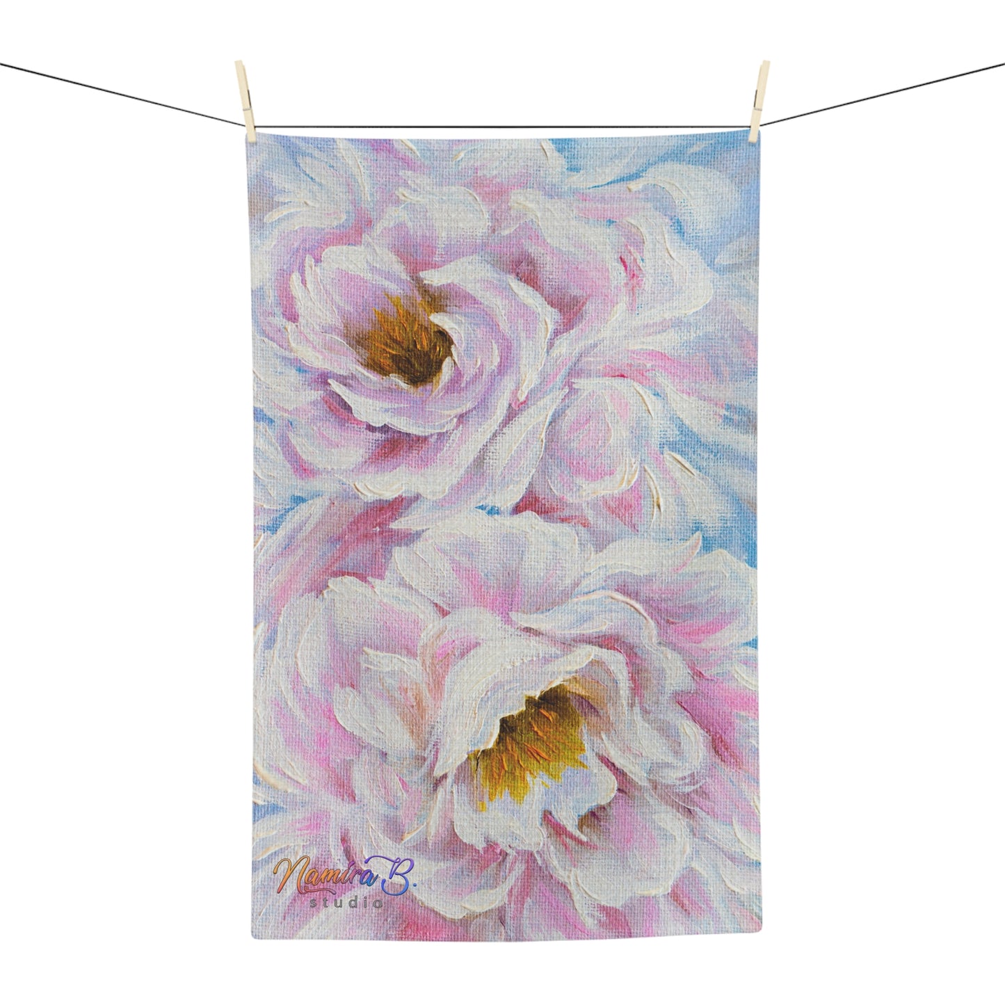 'Wisteria Lane' Tea Towel