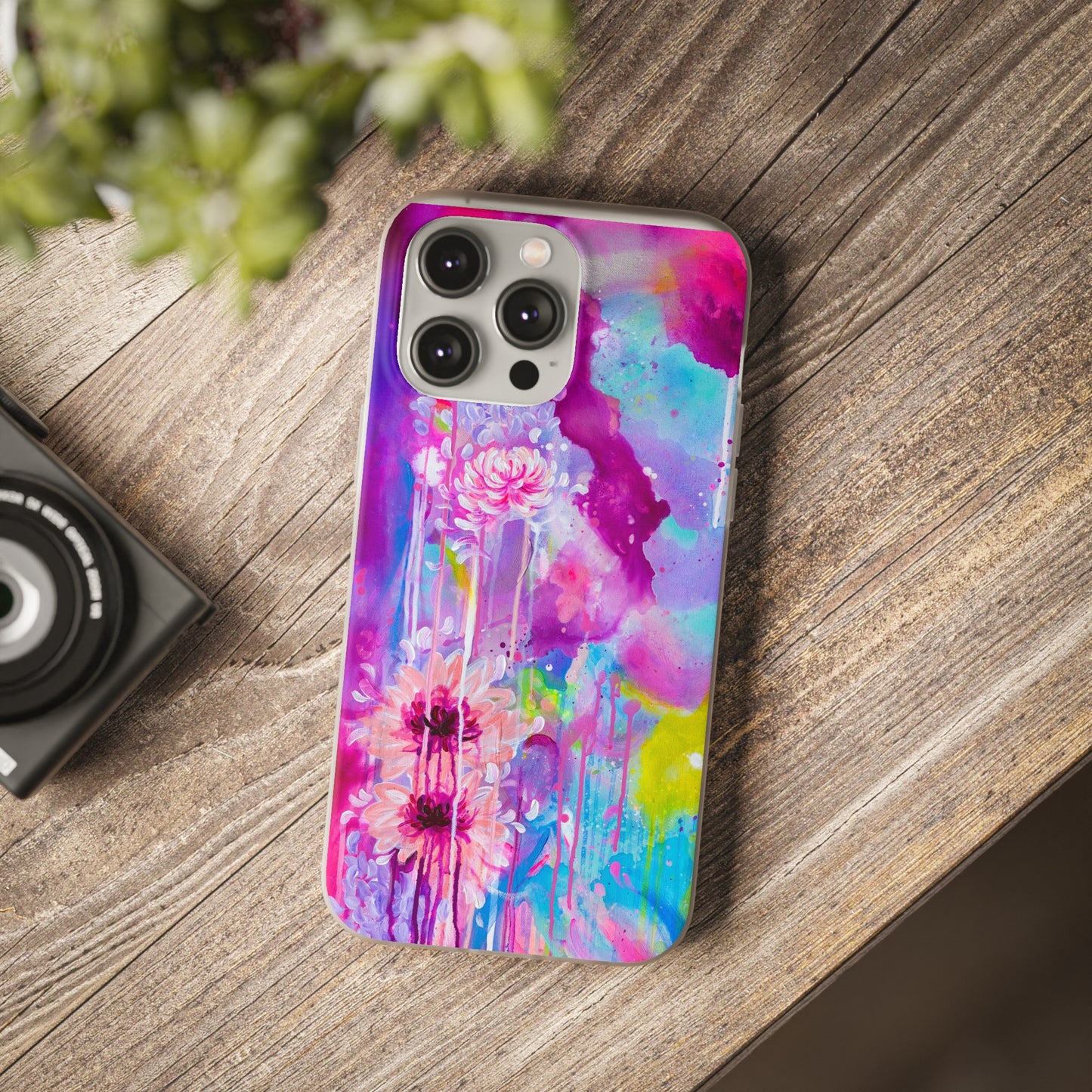 'Venus Garden' Flexi Case for iPhone