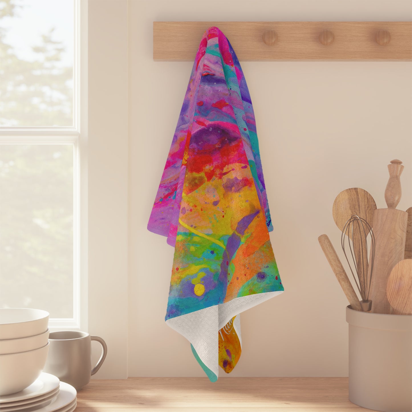 'Tropical Breeze' Tea Towel