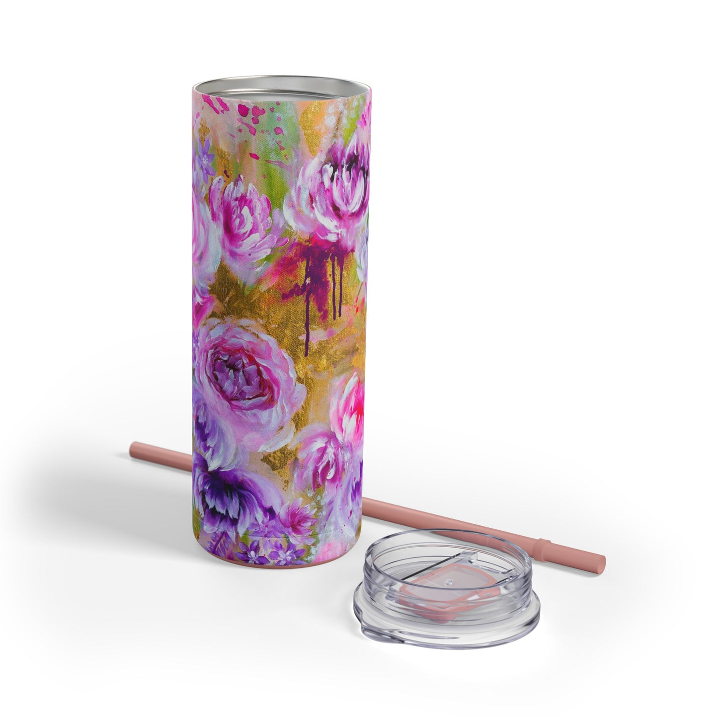'Jardin de Fees' Skinny Tumbler, 20oz