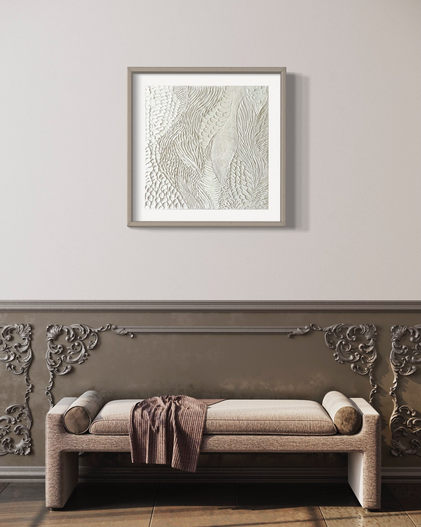 'Angelic' Textured Painting