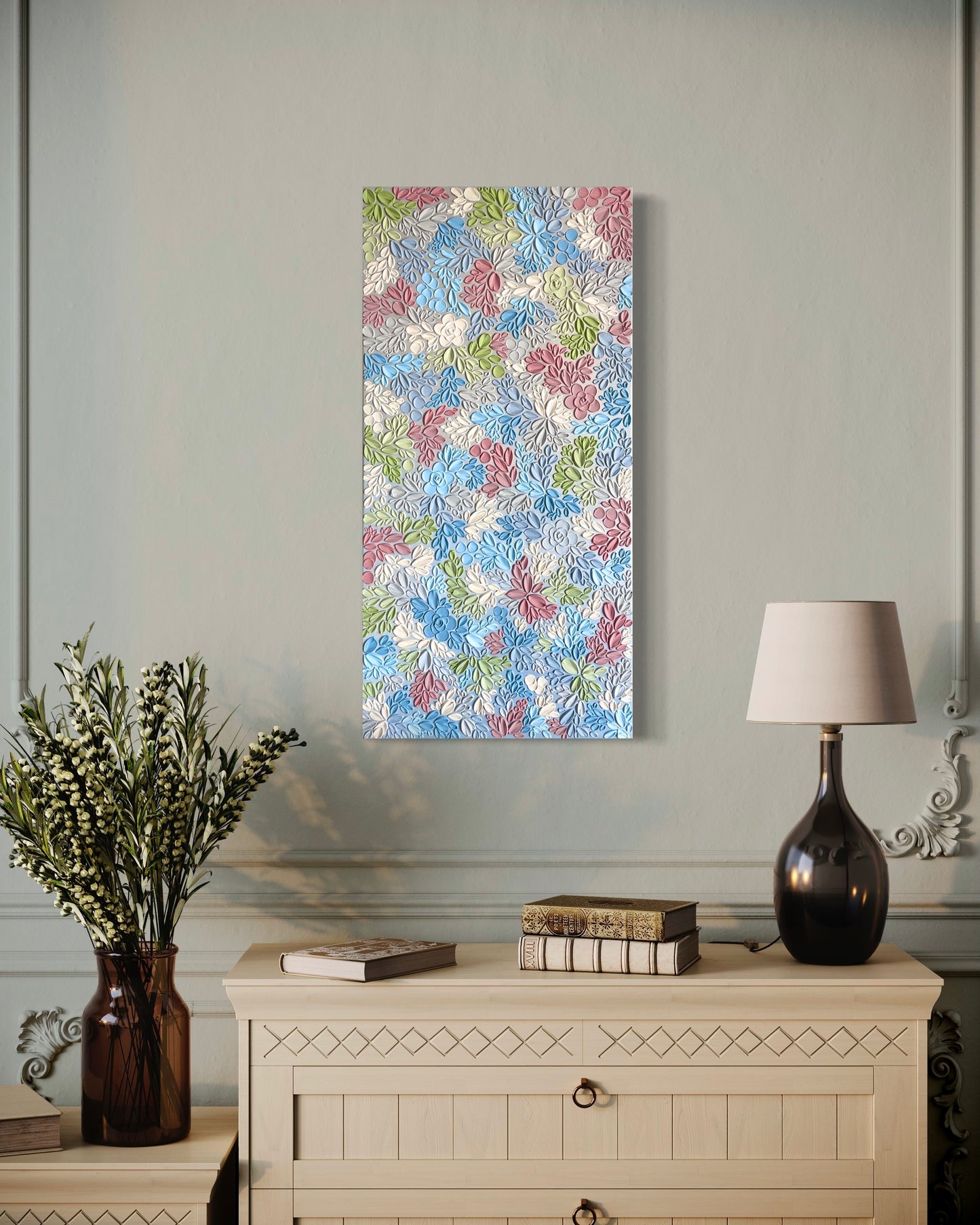 'Autumn' Textured Painting