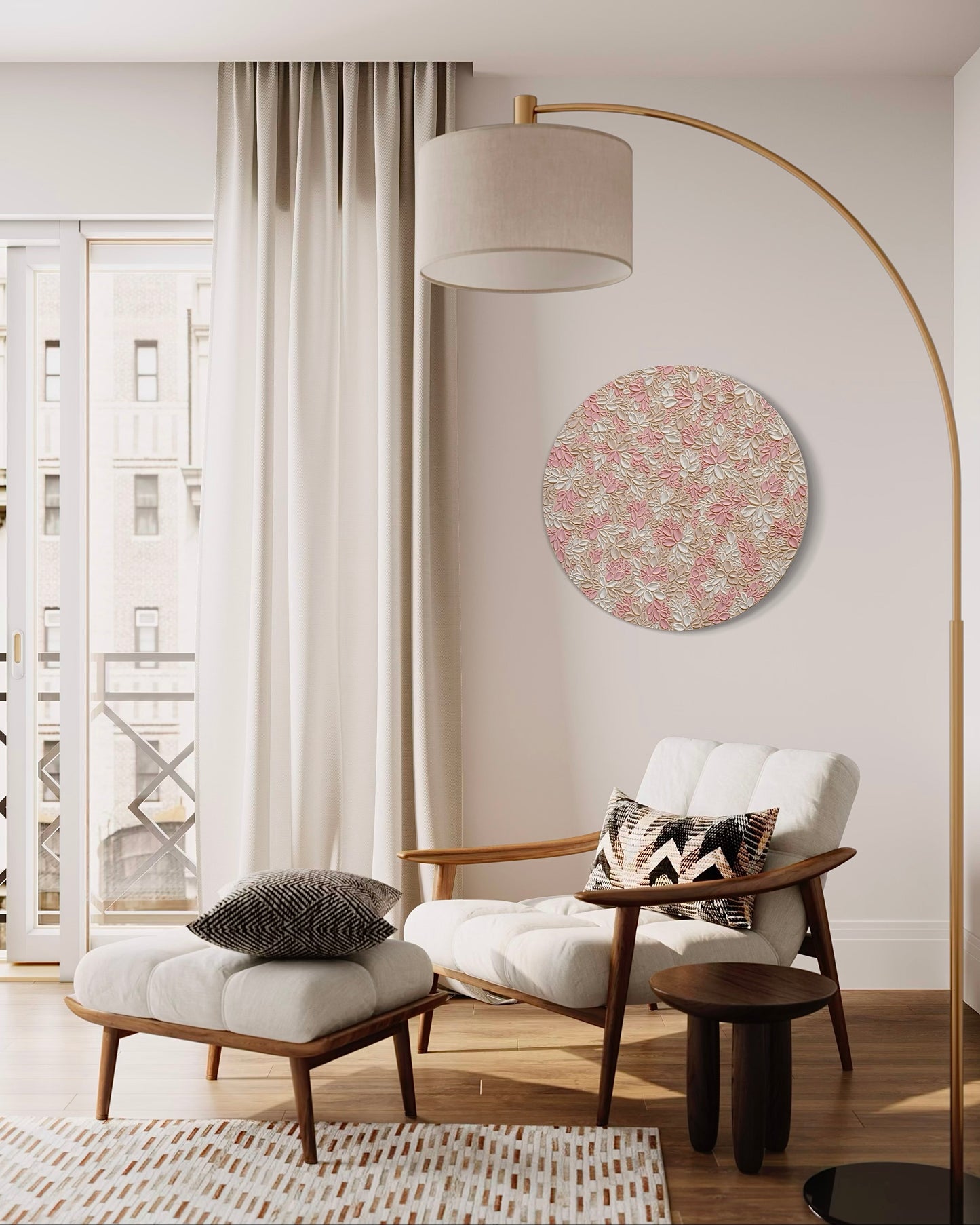 'Be The Love You Never Received' Textured Painting