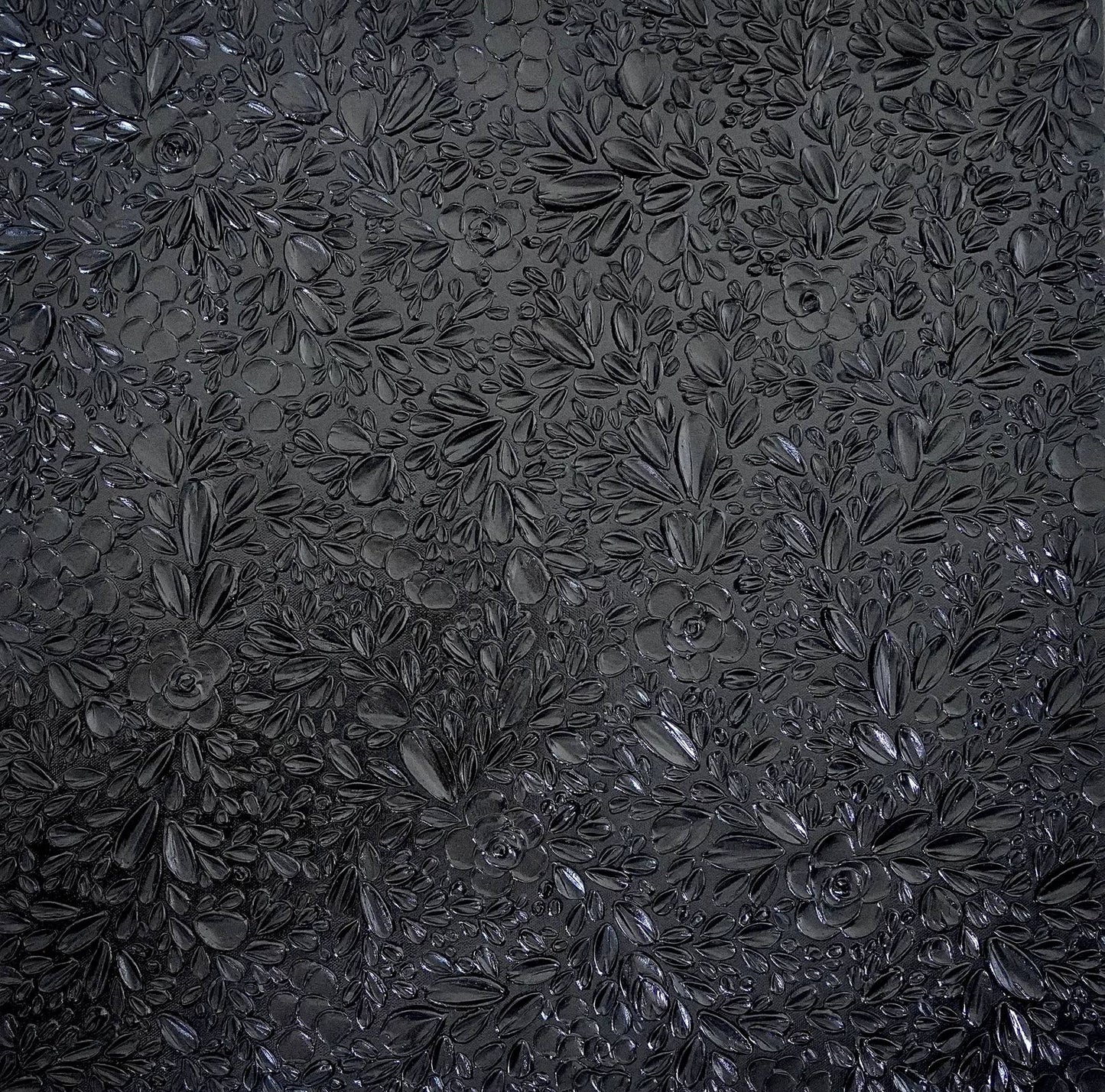 'Black Pearl' Textured Painting
