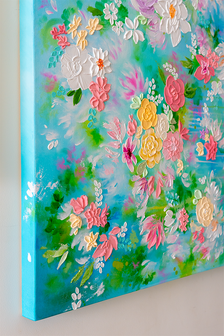 'A Symphony of Spring' Original Painting (World Art Dubai '24)