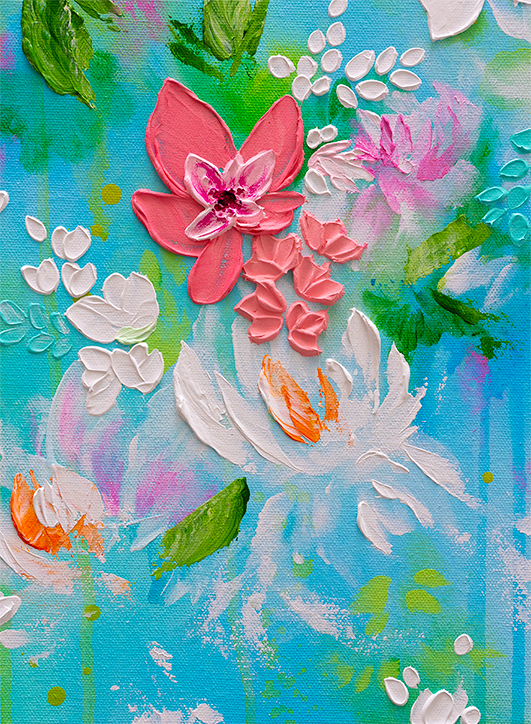 'A Symphony of Spring' Original Painting (World Art Dubai '24)