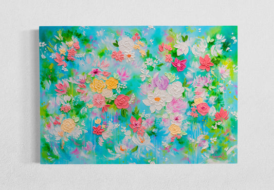 'A Symphony of Spring' Original Painting (World Art Dubai '24)