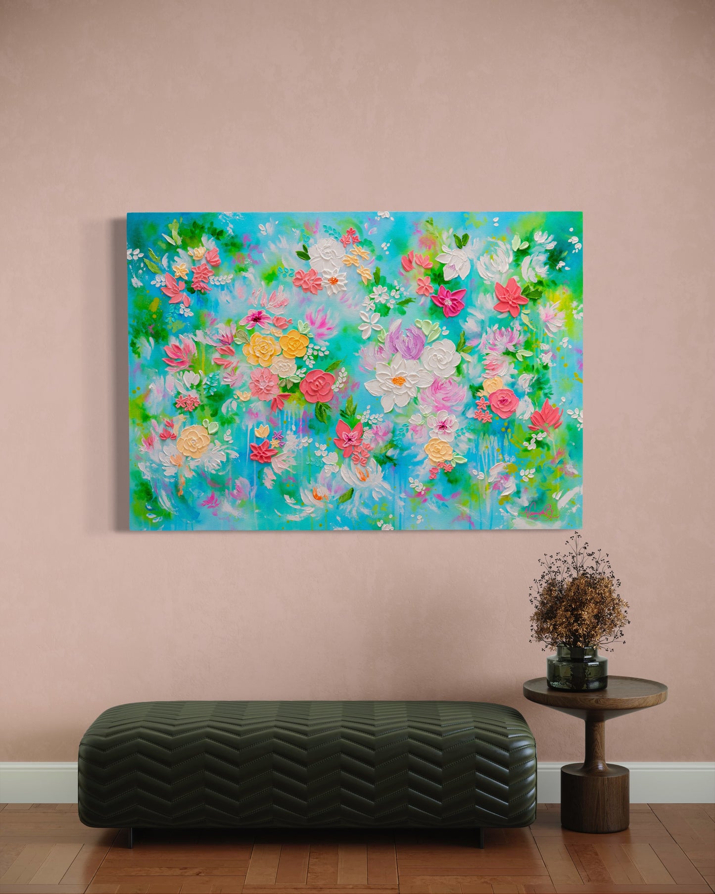 'A Symphony of Spring' Original Painting (World Art Dubai '24)