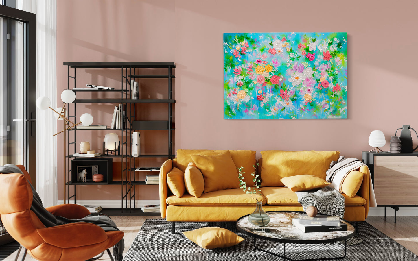 'A Symphony of Spring' Original Painting (World Art Dubai '24)