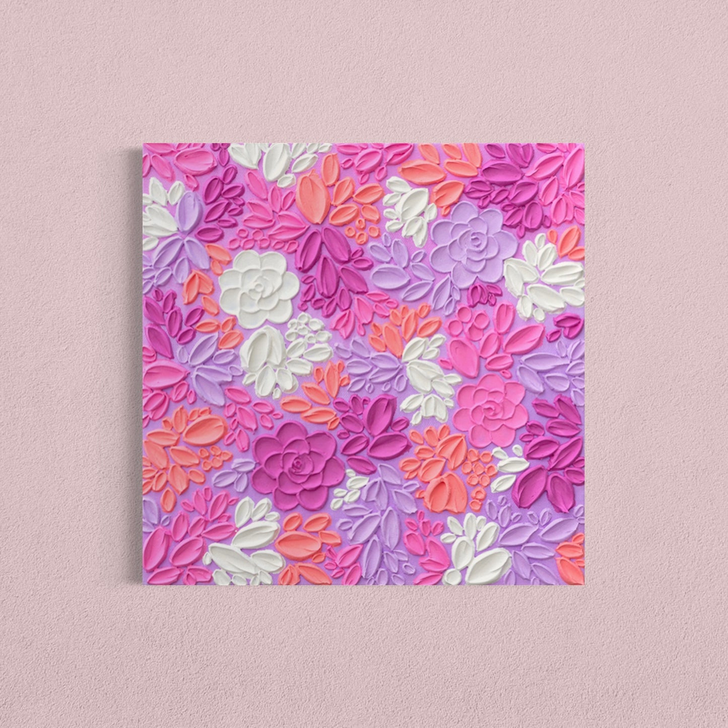 'Finding Love II' Textured Painting