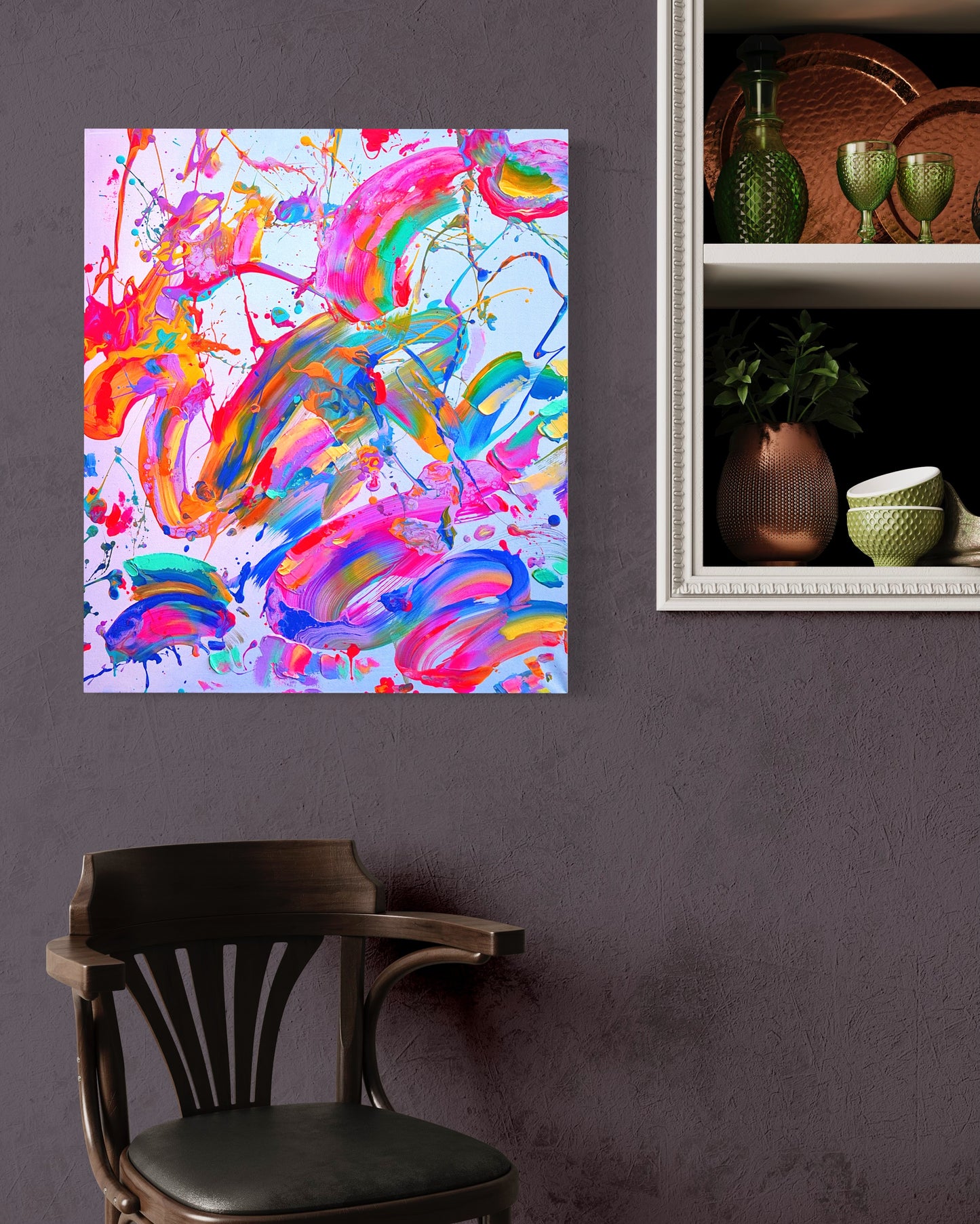 'Indigo Summer' CANVAS PRINT