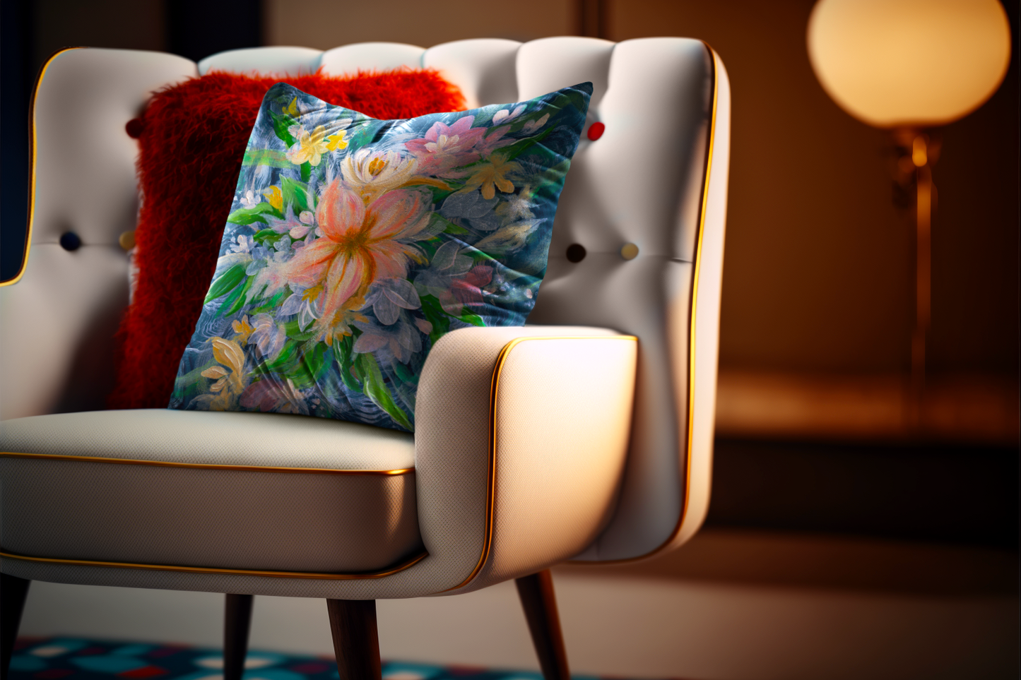 'Whisper' Throw Pillow