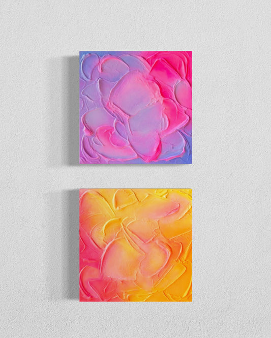 'Pink Lemonade' (Diptych)