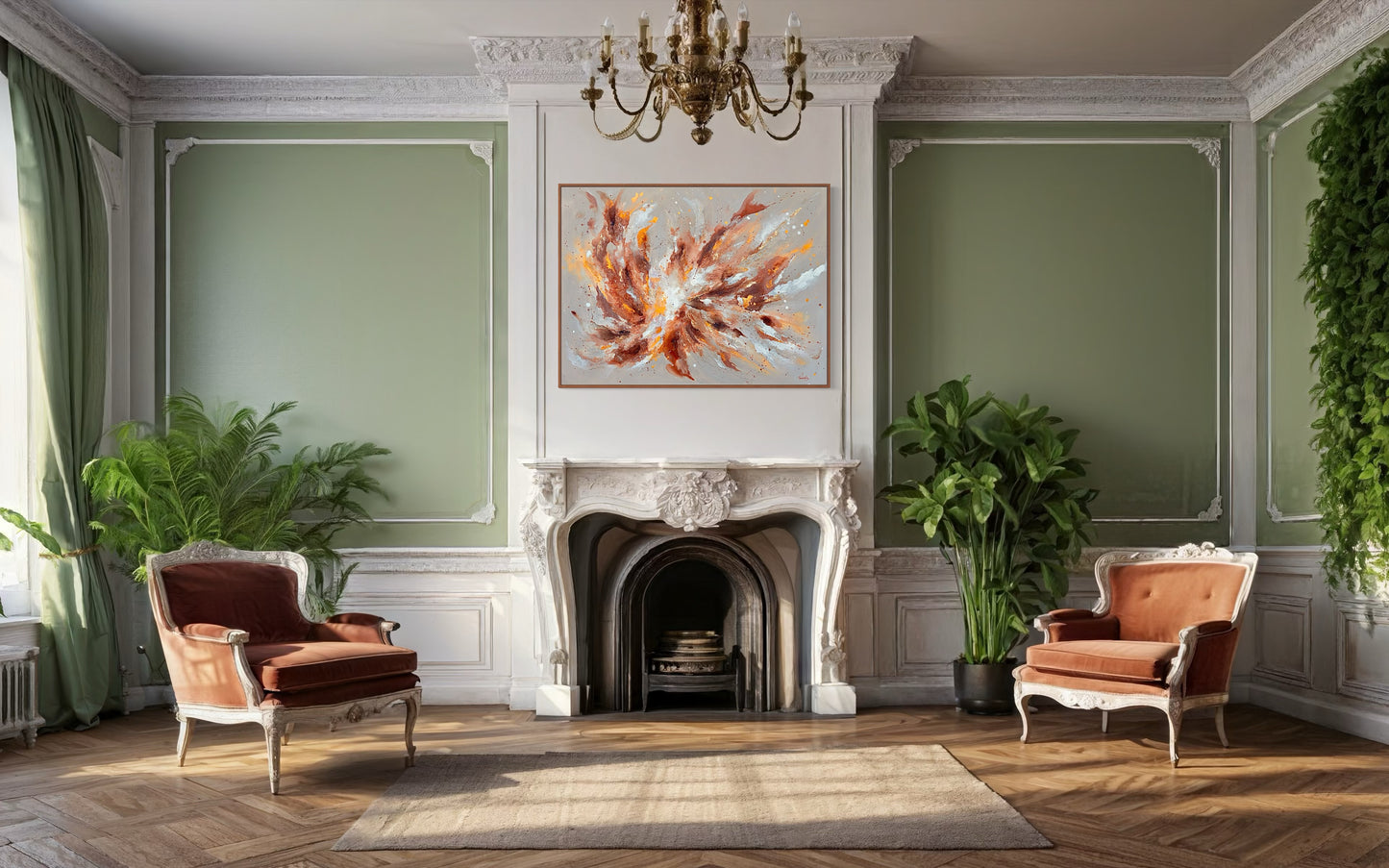 'Rise From the Ashes' Original Painting