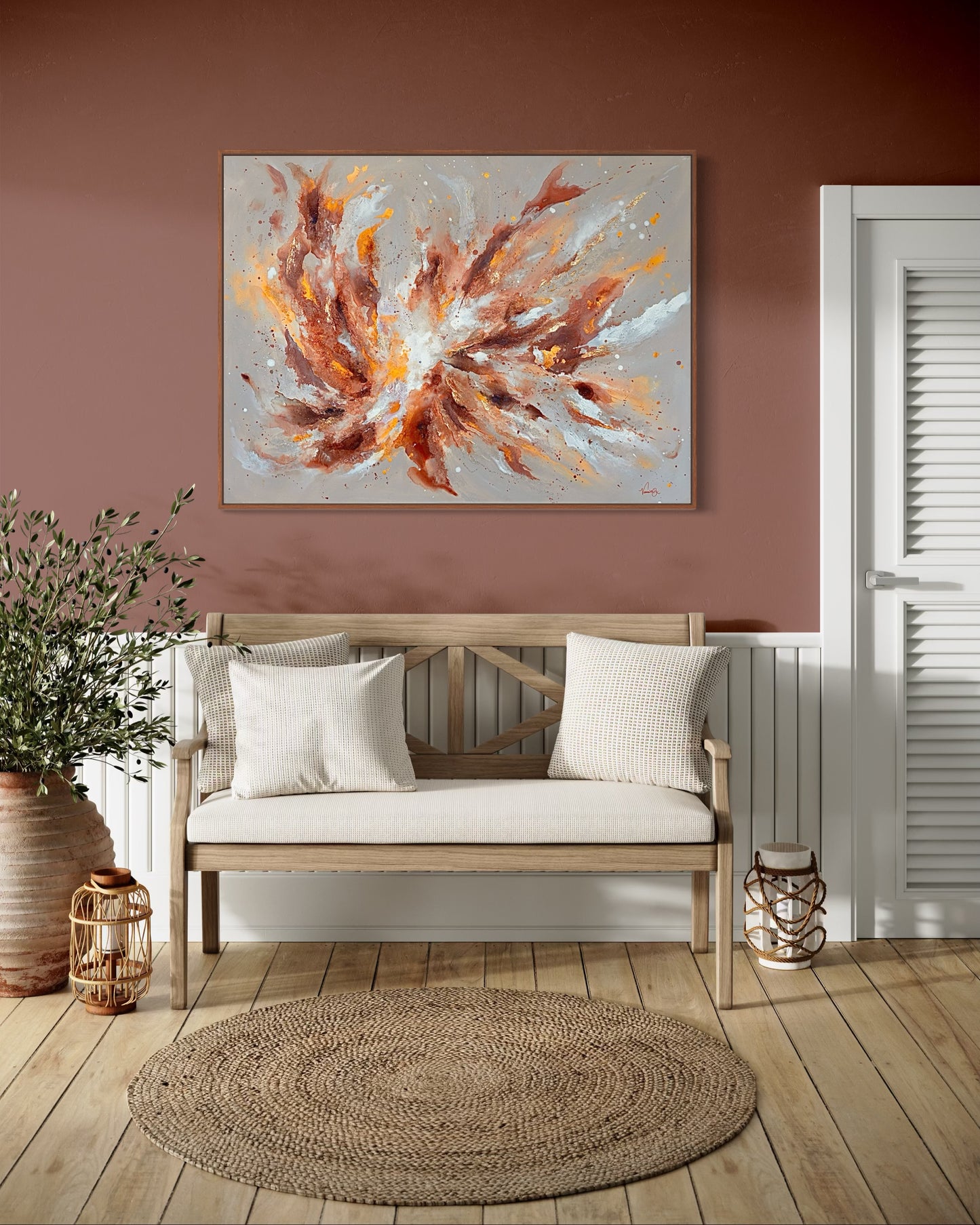 'Rise From the Ashes' Original Painting