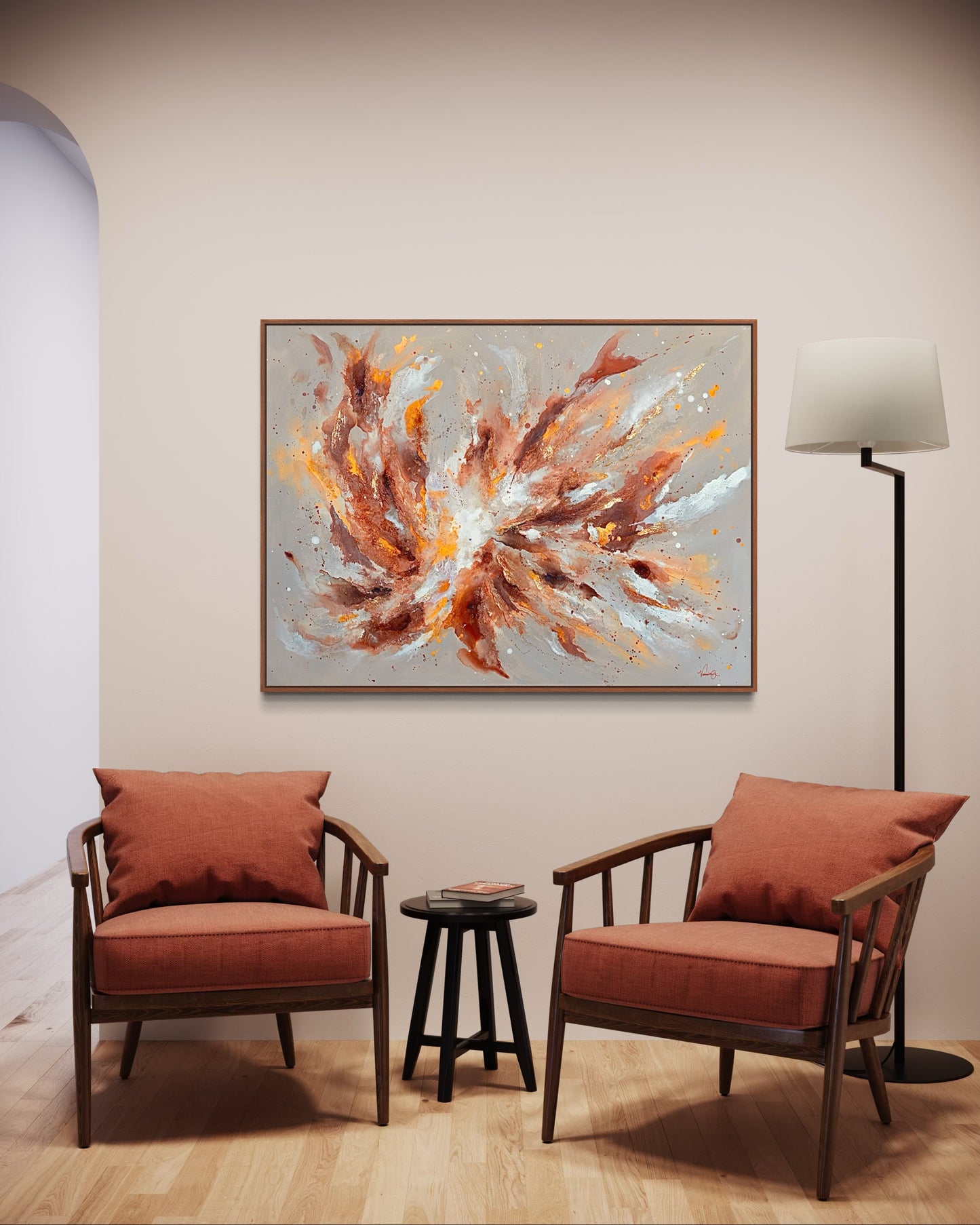 'Rise From the Ashes' Original Painting