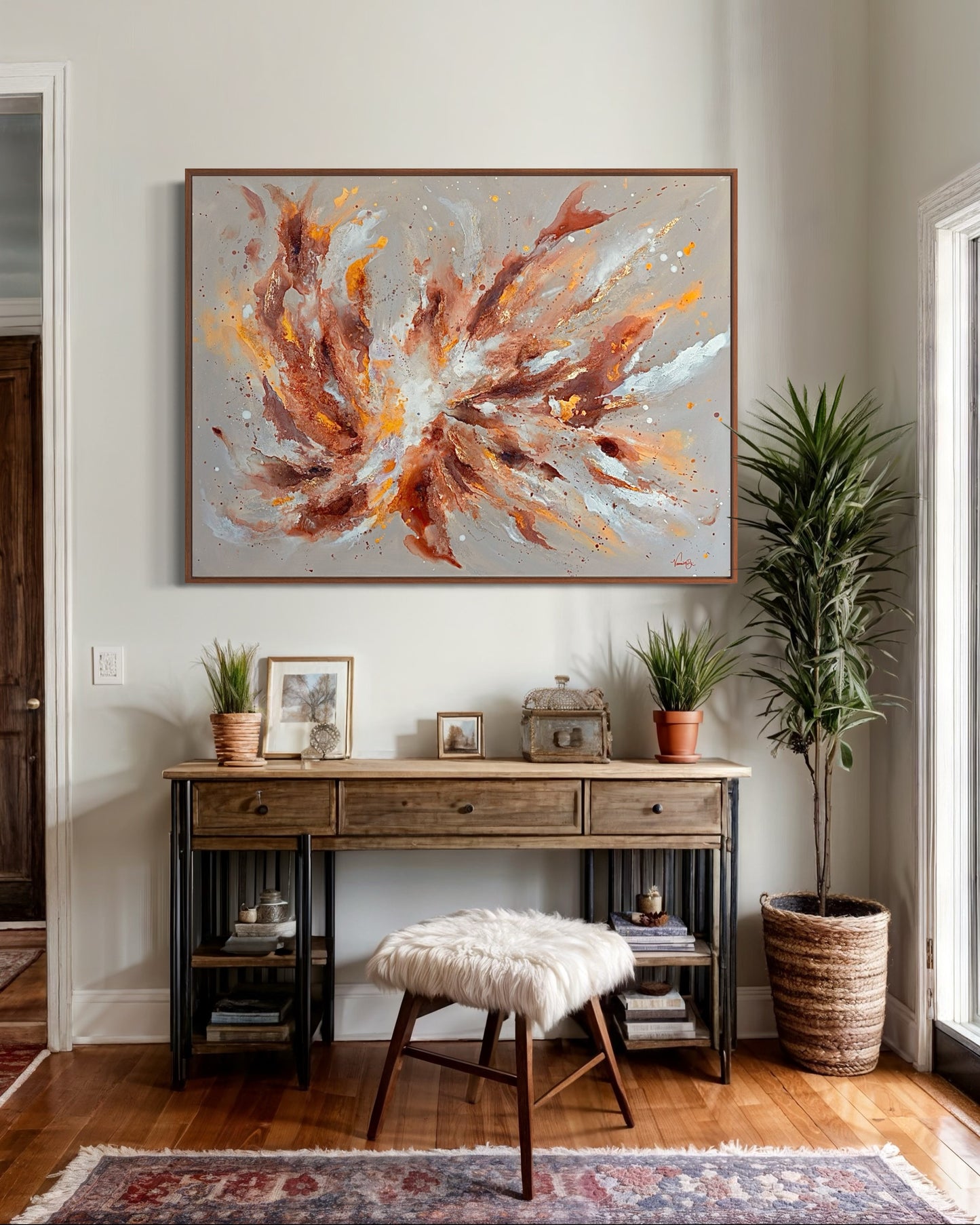 'Rise From the Ashes' Original Painting