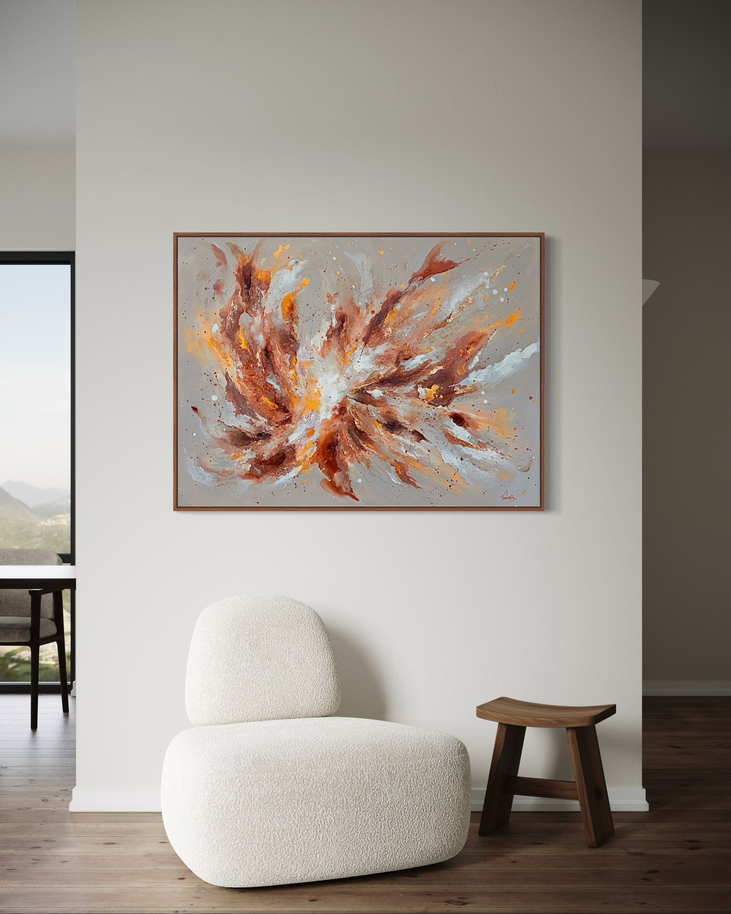 'Rise From the Ashes' Original Painting