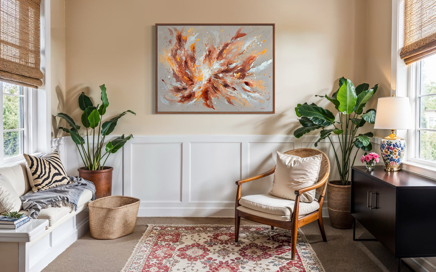 'Rise From the Ashes' Original Painting