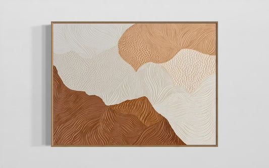 'The Desert's Song' Original Textured Painting