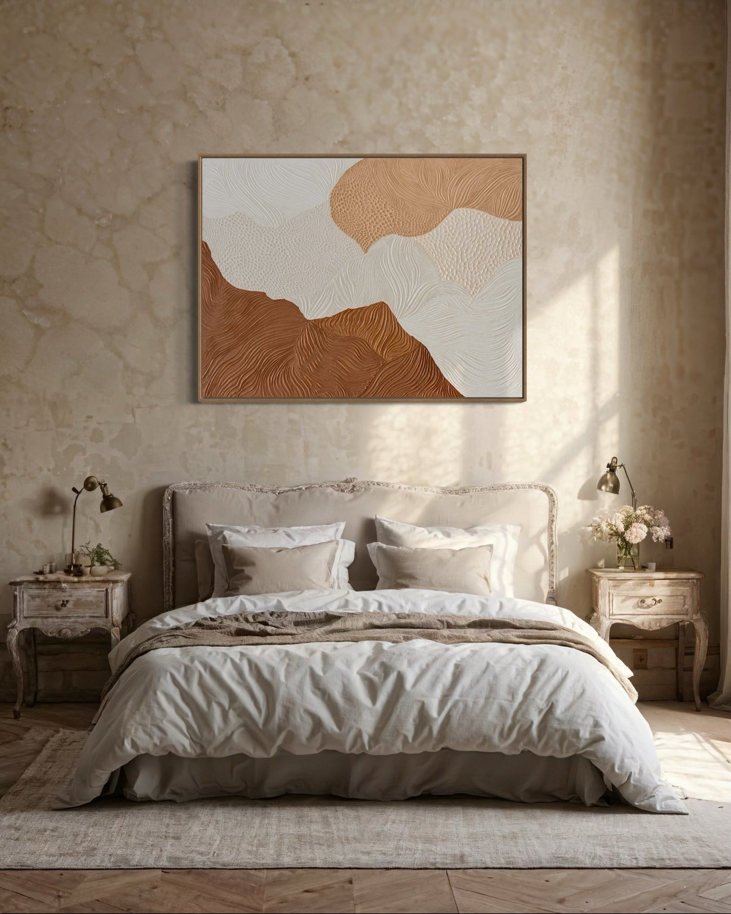 'The Desert's Song' Original Textured Painting