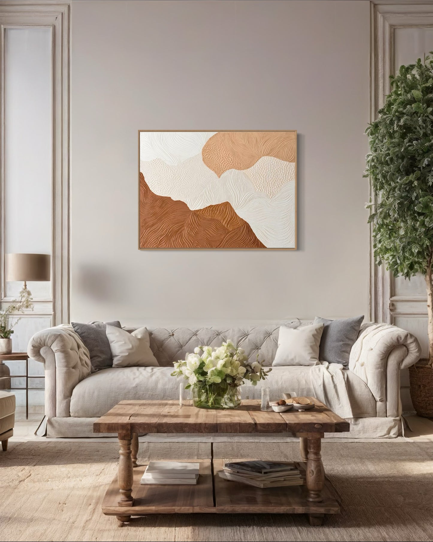 'The Desert's Song' Original Textured Painting