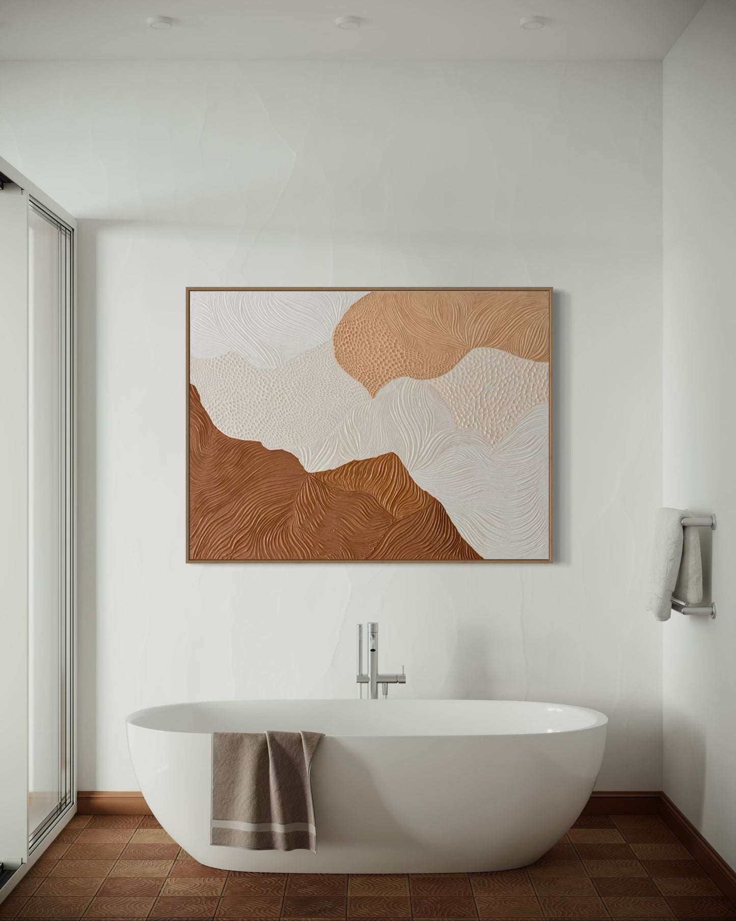 'The Desert's Song' Original Textured Painting