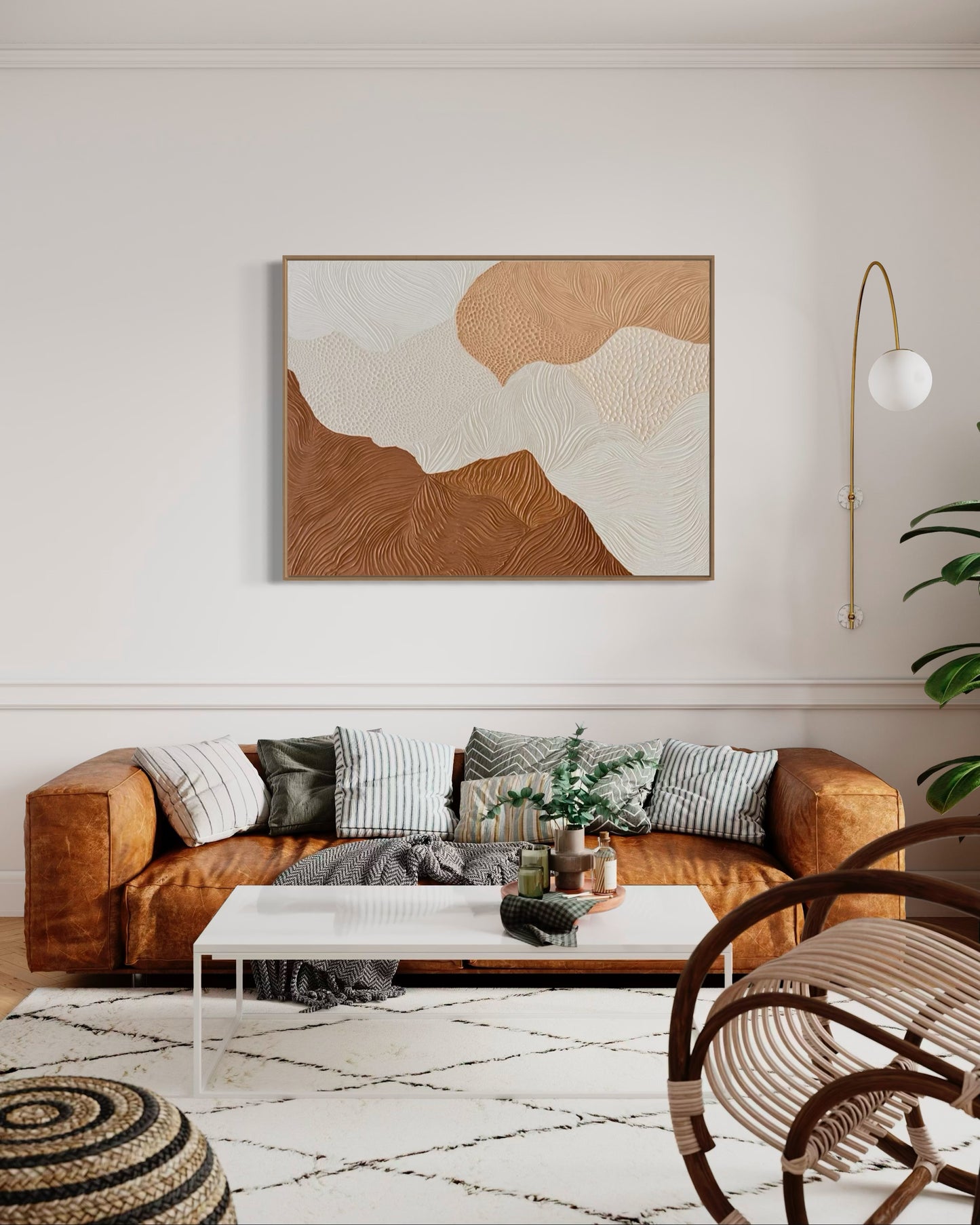 'The Desert's Song' Original Textured Painting