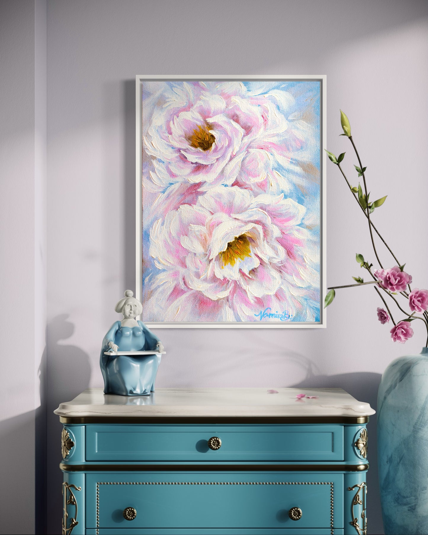'Wisteria Lane' CANVAS PRINT