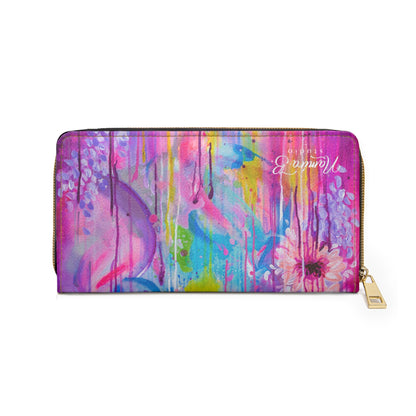 'Venus Garden' Zipper Wallet