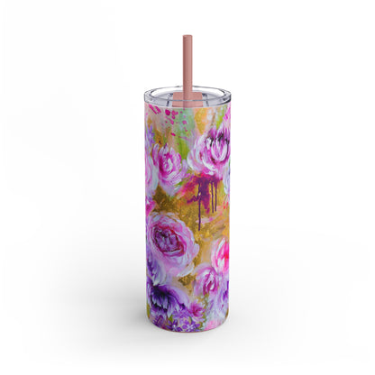 'Jardin de Fees' Skinny Tumbler, 20oz
