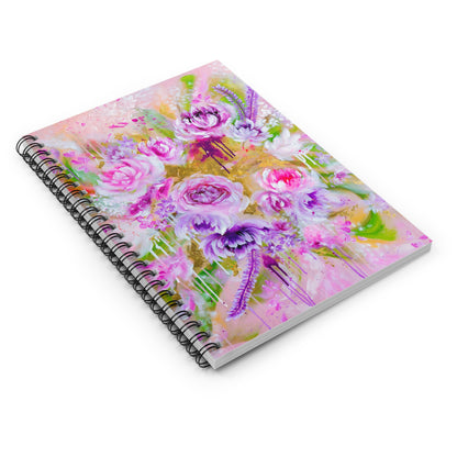 'Jardin de Fees' Spiral Notebook