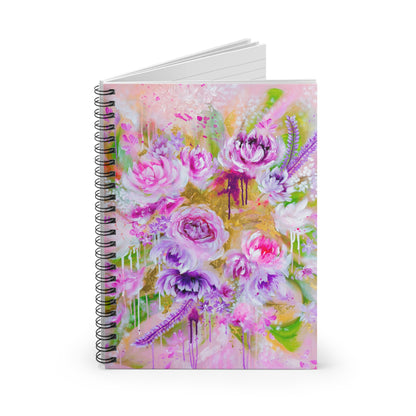 'Jardin de Fees' Spiral Notebook