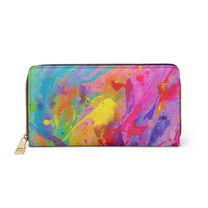 'Tropical Breeze' Zipper Wallet