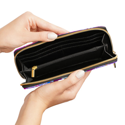 'Venus Garden' Zipper Wallet