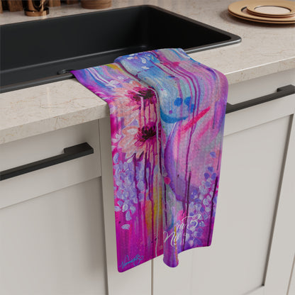 'Venus Garden' Tea Towel