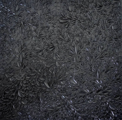 'Black Pearl' Textured Painting
