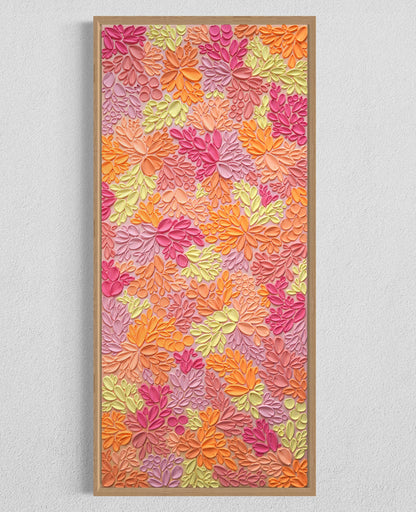 'Fantasy' Textured Paintings (Triptych)