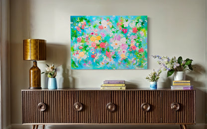 'A Symphony of Spring' Original Painting (World Art Dubai '24)