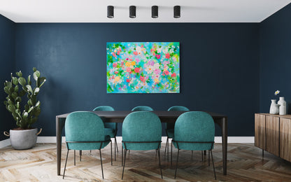'A Symphony of Spring' Original Painting (World Art Dubai '24)