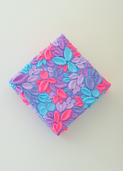 'Flamingo' Mini Textured Painting