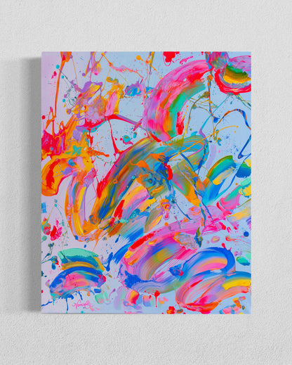 'Indigo Summer' CANVAS PRINT