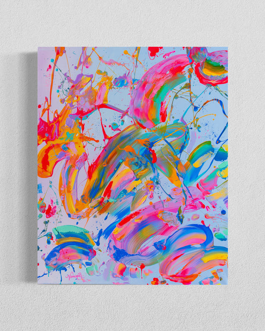 'Indigo Summer' CANVAS PRINT