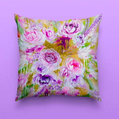 'Jardin de Fees' Tufted Floor Pillow