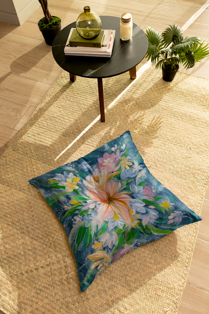 'Whisper' Tufted Floor Pillow