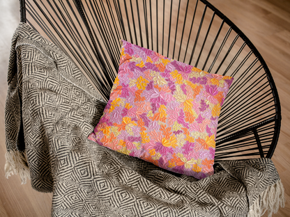 'Summer Bloom' Throw Pillow