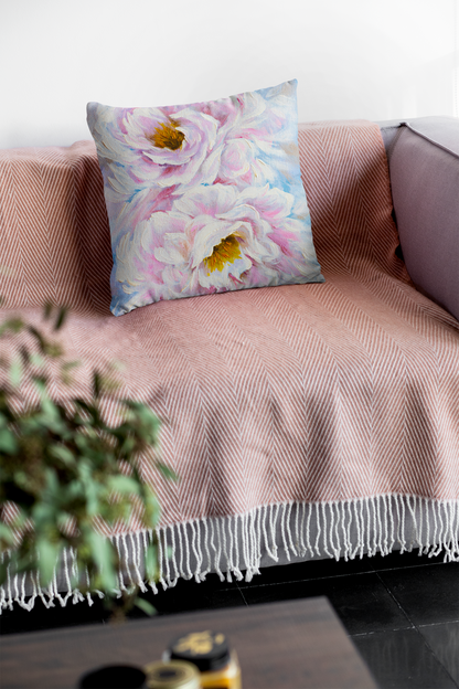 'Wisteria Lane' Throw Pillow