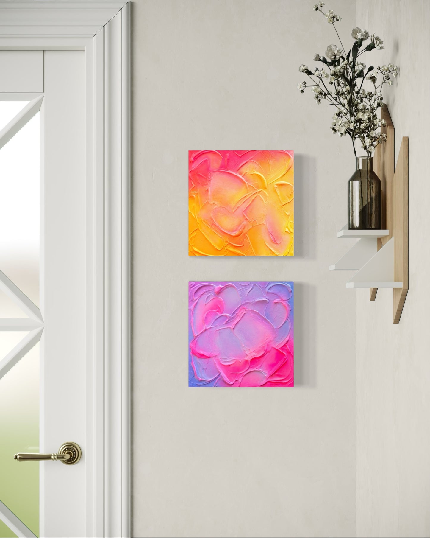 'Pink Lemonade' (Diptych)