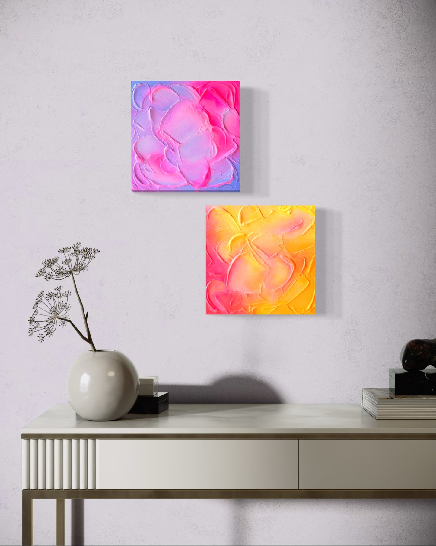 'Pink Lemonade' (Diptych)