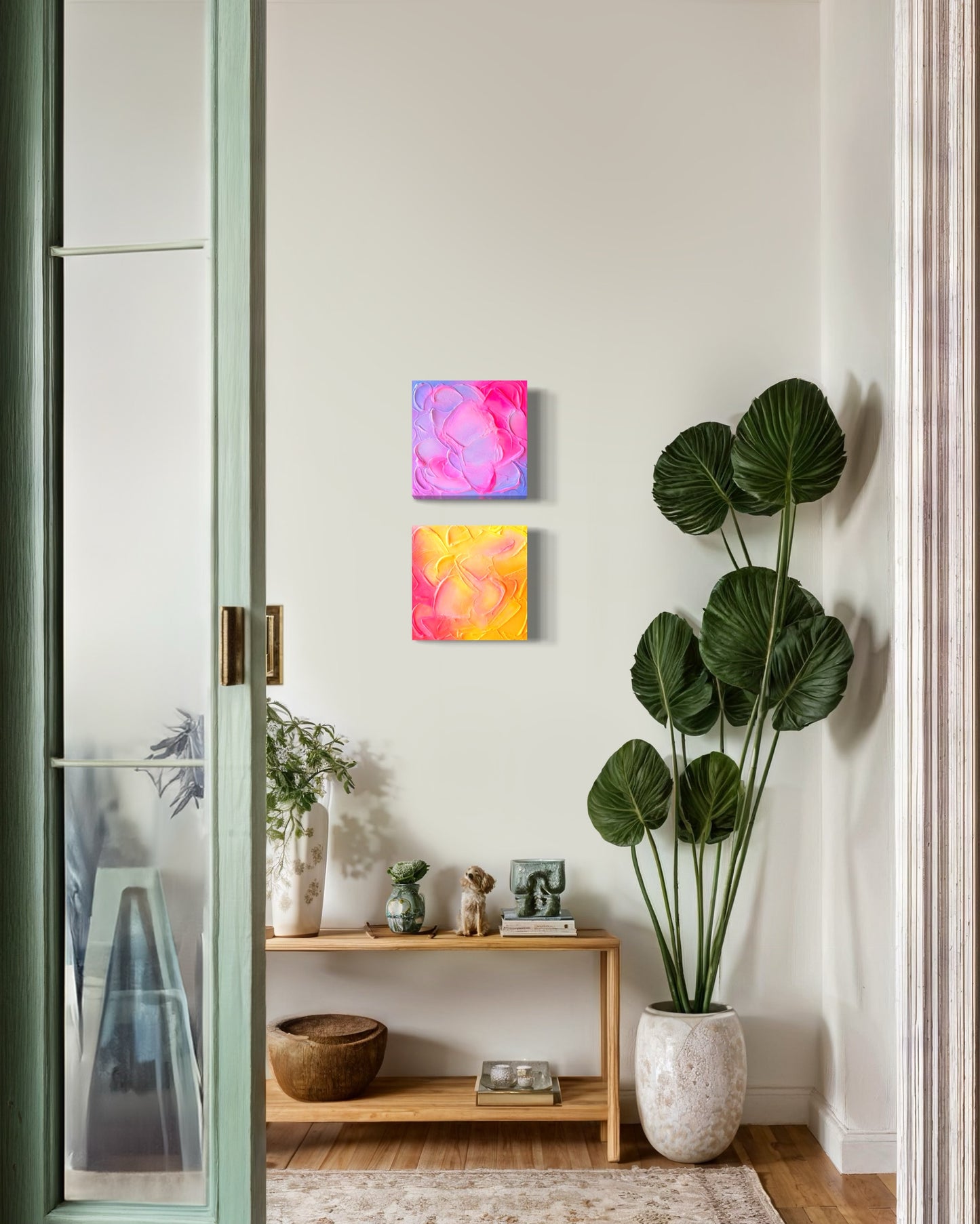 'Pink Lemonade' (Diptych)